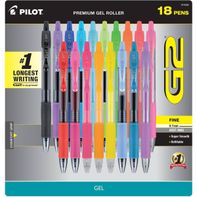 Pilot G2 Fine Point 0.7mm Premium Retractable Gel Ink Pens