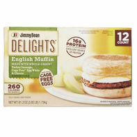 Jimmy Dean Delights English Muffins, 5.1 oz, 12-count
