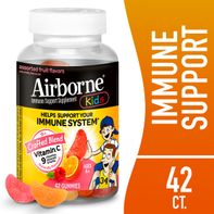 Airborne Kids Immune Support Vitamin C Assorted Fruit Flavor Gummies
