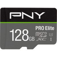 PNY PRO Elite Class 10 UHS-I V30 128GB MicroSDXC Flash Memory Card