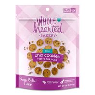 Whole Hearted Bakery Peanut Butter Flavor Mini Chip Cookies Treats For Dogs