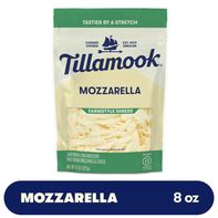 Tillamook Farmstyle Mozzarella Shredded Cheese, 8oz