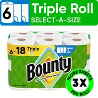 Bounty Paper Towels Select-A-Size