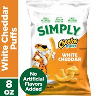 Cheetos® Simply White Cheddar Puffs Chips