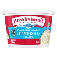 Breakstone's Small Curd 2% Milkfat Lowfat Cottage Cheese oz Tub