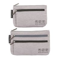 The Container Store RFID Blocking Currency & Passport Organizer - Heather Gray