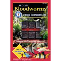 SF Bay Coffee Bloodworms (chironomus Plumosus) Cubes For Fish