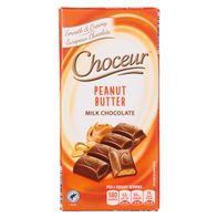 Choceur Milk Chocolate Bar with Smooth Peanut Butter Filling