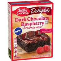 Betty Crocker™ Delights Dark Chocolate Raspberry Brownie Mix