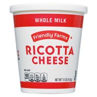 Friendly Farms Whole Milk Ricotta Cheese
