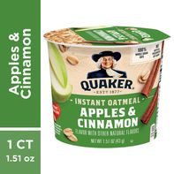 Instant Oatmeal Apple Cinnamon
