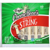 Frigo Cheese Heads String Cheese Sticks, 1 oz, 60-count