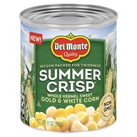 Del Monte Whole Kernel Gold & White Corn
