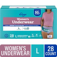 Kroger® Adult Incontinence Underwear for Women Maximum Absorbency Large