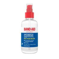 BAND-AID Pain Relieving Antiseptic Cleansing Spray, 8 fl. Oz