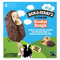 Ben & Jerry's Cookie Dough Ice Cream Bars