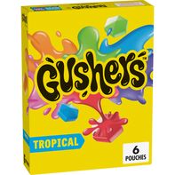 Gushers Tropical Fruit Flavored Snacks