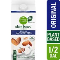 Simple Truth® Plant Based Dairy Free Original Almond Milk Half Gallon