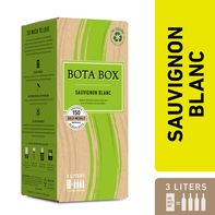 Bota Box Sauvignon Blanc White Wine 3L (Equals 4 x 750mL Glass Bottles)