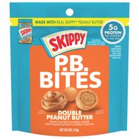 SKIPPY PB Bites Double Peanut Butter Snack, 6 Oz Pouch