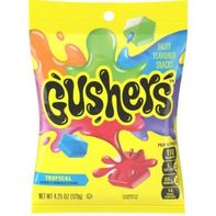 Gushers Tropical Fruit Flavored Snacks