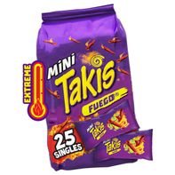 Takis Fuego Mini Halloween Hot Chili Pepper & Lime Rolled Tortilla Chips