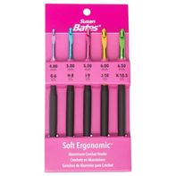 Coats Susan Bates Soft Ergonomic Crochet Hook Set