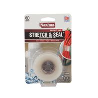 Nashua Tape 1 In. X 3.33 Yd. Stretch And Seal Self-fusing Silicone Tape In Clear
