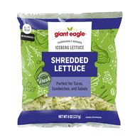 Giant Eagle Shredded Lettuce