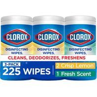 Clorox Crisp Lemon and Fresh Scent Disinfecting Wipes Variety Pack