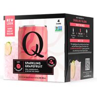 Q Mixers Sparkling Grapefruit, Premium Cocktail Mixer, 7.5 Fl Oz Pack of 4