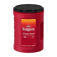 Folgers Classic Roast Ground Coffee, Medium Roast