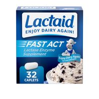 Lactaid Fast Act Lactose Relief Vanilla Chewables