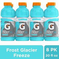 Gatorade Frost Thirst Quencher Glacier Freeze 20 Fl Oz 8 Count