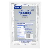 PHILADELPHIA Cream Cheese Spread, Original, 1 oz, 50 ct