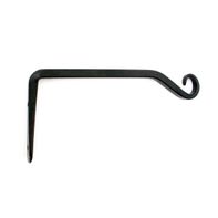 Style Selections 7" Black LWP013 Model Steel Plant Hook