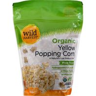 Wild Harvest Popping Corn, Organic, Yellow