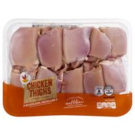 Store Brand Natural Boneless Skinless Chicken Thighs Value Pack Fresh