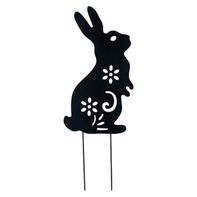 Belavi Animal Silhouette Stake, Bunny