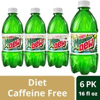 Mountain Dew Diet Caffeine Free Soda Pop