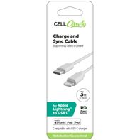 CellCandy Charge and Sync Charger - White