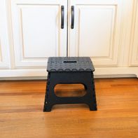 Trailer Life Camper's Choice Folding Step Stool - Black