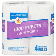 Store Brand 1-Ply Bath Tissue