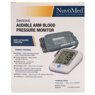 NuvoMed™ Audible Arm Blood Pressure Monitor