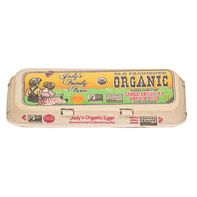 Judy's Family Farm Organic Brown Large Eggs