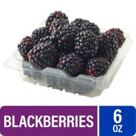 Fresh Blackberries - 6 OZ Clamshell