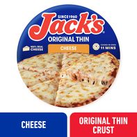 Jack's Jack’S Original Thin Cheese Pizza Thin Crust Frozen Cheese Pizza