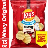 Lay's Wavy Original Party Size Potato Chips