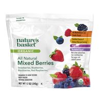 Natures Basket Mixed Organic Berries Strawberries Blueberries Blackberries Red Raspberries