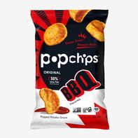 popchips BBQ Potato Chips, Low Calorie, Gluten Free, Healthy Snack